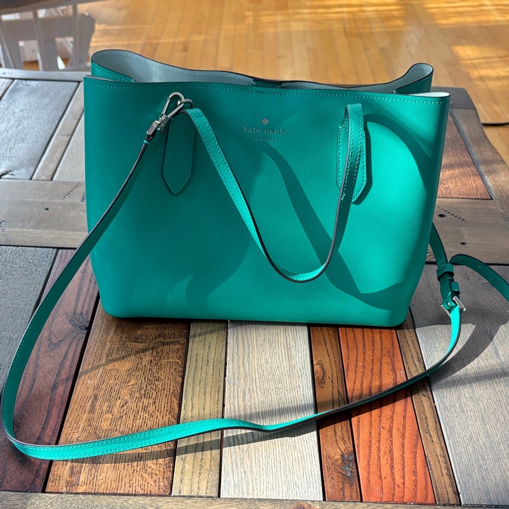 Kate Spade Teal Tote Bag